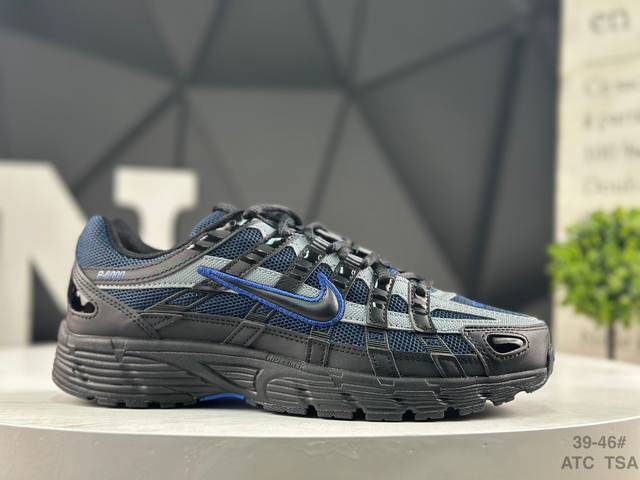 公司级半码耐克 P-6000 Prm 复古休闲运动老爹鞋 #层次鲜明线条设计 摆脱厚重外形 超轻鞋身 细节随意对比 货号：If6199 002 尺码：如图所示