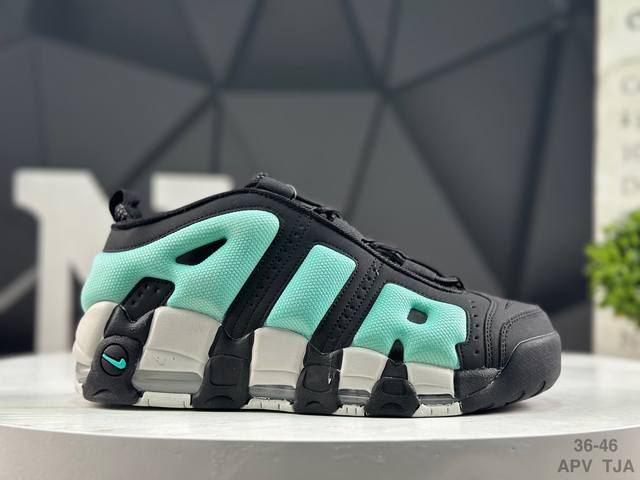 耐克 Nike Air More Uptempo 原装皮蓬 全新批次 Air More Uptempo绝对是耐克篮球鞋历史上最耀眼的里程碑之一，耐克一直以来都以