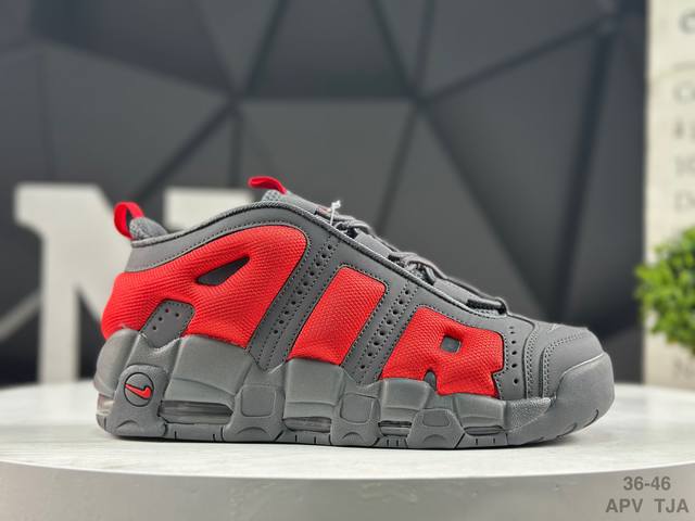 耐克 Nike Air More Uptempo 原装皮蓬 全新批次 Air More Uptempo绝对是耐克篮球鞋历史上最耀眼的里程碑之一，耐克一直以来都以