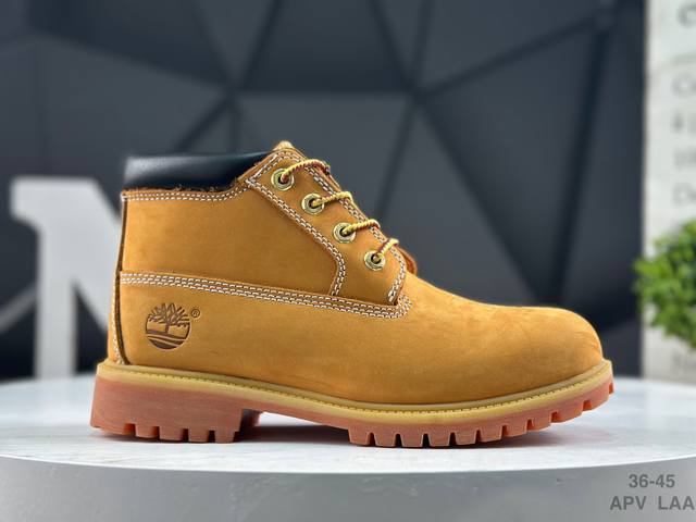 Timberland添柏岚 天伯伦户外高帮休闲大黄靴系列 #广东大厂品质 原盒原包装 #25Ss新款 时尚潮流搭配 面料采用意大利顶级磨砂细纹牛皮 搭配防臭防腐
