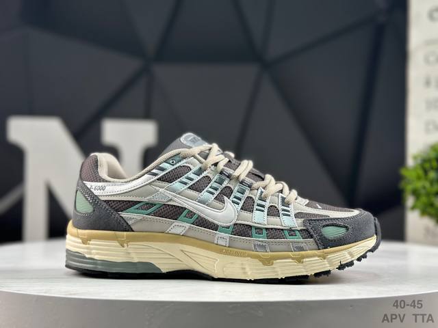 合集 耐克 Nike P-6000 系列低帮复古老爹风休闲运动舒适慢跑鞋 货号：Bv102 07 尺码：如图所示 Apv Tta