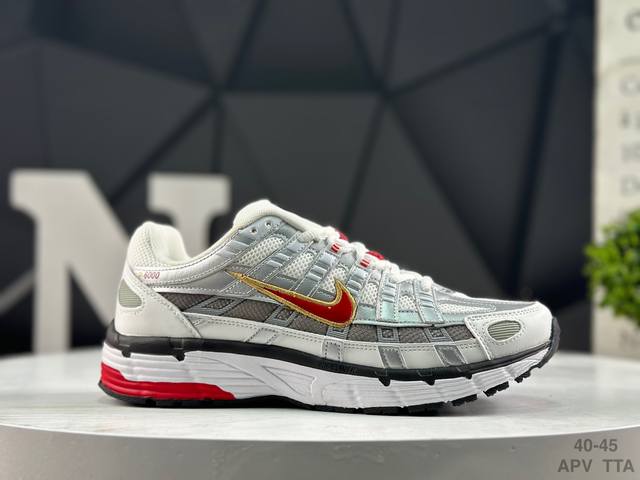 耐克 Nike P-6000 系列低帮复古老爹风休闲运动舒适慢跑鞋 货号：Bv102 06 尺码：如图所示 Apv Tta