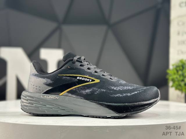 布鲁克斯 Brooks Ghost 11 幽灵 11 代低帮透气缓震支撑休闲运动慢跑鞋 #采用改进工程空气网眼组合热熔工艺 鞋面材质搭载Dna Loft V2密