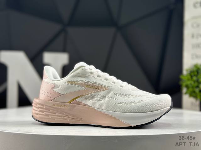 布鲁克斯 Brooks Ghost 11 幽灵 11 代低帮透气缓震支撑休闲运动慢跑鞋 #采用改进工程空气网眼组合热熔工艺 鞋面材质搭载Dna Loft V2密