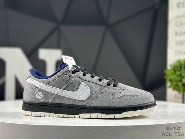 耐克 Nike Dunk Low 板鞋 Sb系列 经典百搭休闲运动板鞋加厚鞋舌的填充，使舒适性大大提升，同时也更方便穿脱中底部分则加入了脚感柔软舒适Zoomai