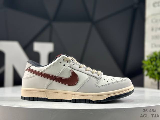 耐克 Nike Sb Dunk Low 复古低帮休闲运动滑板板鞋 采用脚感柔软舒适Zoomair气垫 有效吸收滑板等极限运动在落地时带来的冲击力 为街头运动者们
