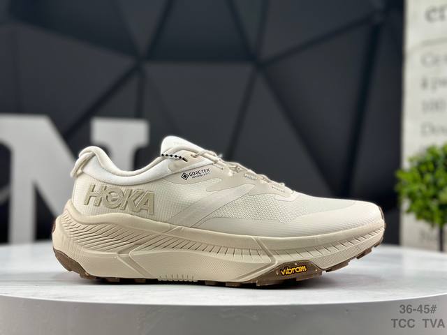 公司级带半码Hoka One One Transport Gtx减震耐磨 低帮跑步鞋 货号：1133958 Eegg 尺码：如图所示 Tcc Tva