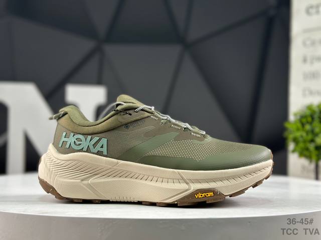 公司级带半码Hoka One One Transport Gtx减震耐磨 低帮跑步鞋 货号：1133957 Sttm 尺码：如图所示 Tcc Tva