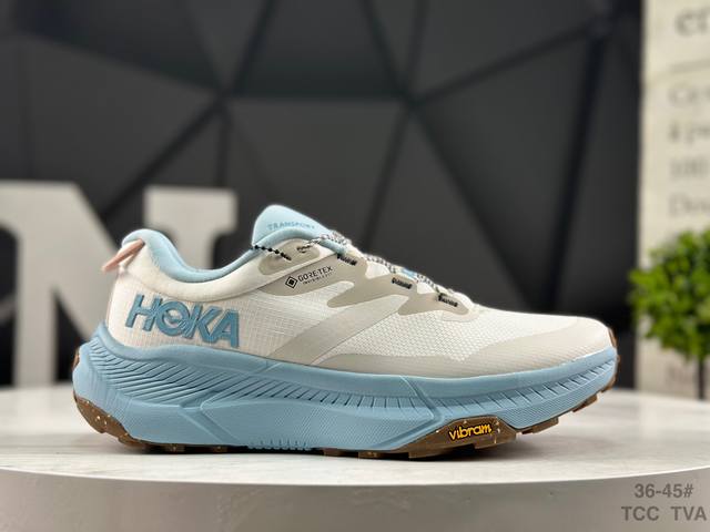 公司级带半码Hoka One One Transport Gtx减震耐磨 低帮跑步鞋 货号：1133958 Isk 尺码：如图所示 Tcc Tva