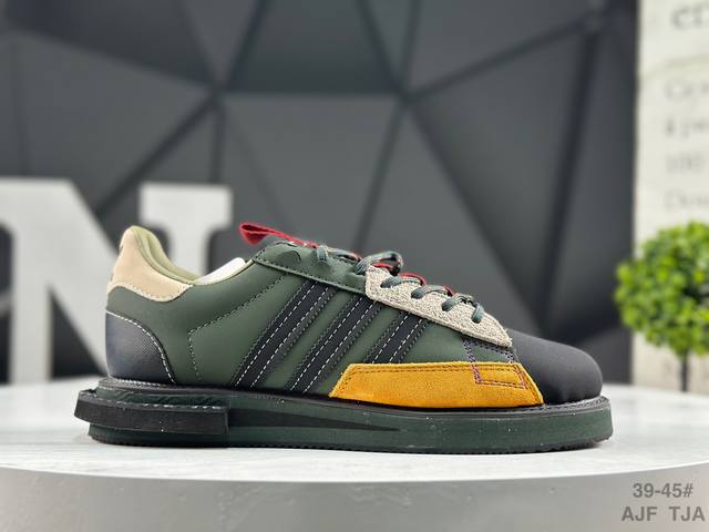 真标带半码 阿迪达斯 Ad Originals Campus Mfx Reboot Low 模切工艺 三叶草轻便低帮板鞋 Adidas Campus 诞生于80