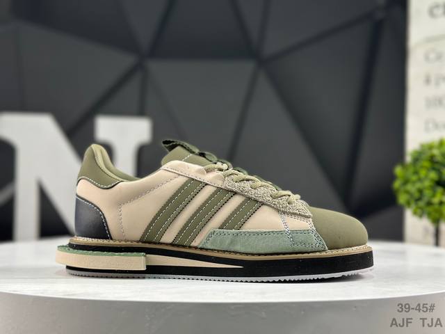真标带半码 阿迪达斯 Ad Originals Campus Mfx Reboot Low 模切工艺 三叶草轻便低帮板鞋 Adidas Campus 诞生于80