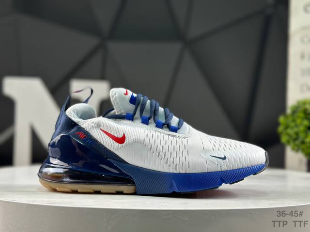 耐克 Nike Air Max 270大气垫 减震 耐磨 休闲跑步鞋 货号:Ah8050 007 尺码：如图所示 Ttp Ttf