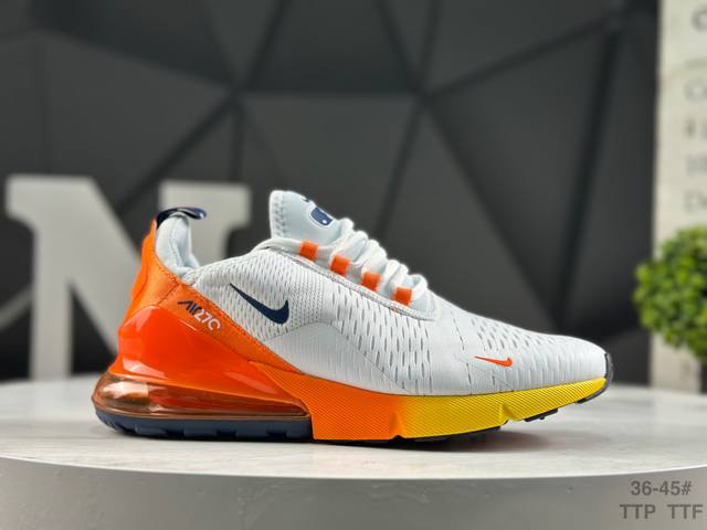 耐克 Nike Air Max 270大气垫 减震 耐磨 休闲跑步鞋 货号:Hq8004 600 尺码：如图所示 Ttp Ttf