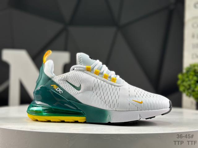 耐克 Nike Air Max 270大气垫 减震 耐磨 休闲跑步鞋 货号:Ah8050-001 尺码：如图所示 Ttp Ttf