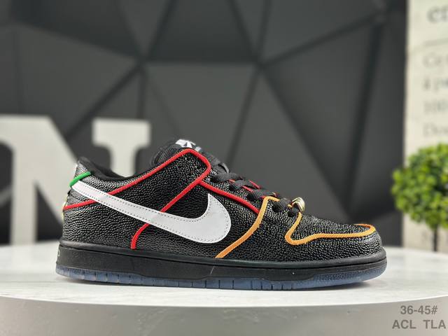 耐克 Nike Sb Dunk Low 复古低帮休闲运动滑板板鞋 采用脚感柔软舒适Zoomair气垫 有效吸收滑板等极限运动在落地时带来的冲击力 为街头运动者们