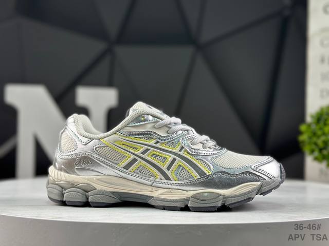 亚瑟士 Asics Gel-Nyc 纯原版本 亚瑟士运动休闲透气专业跑鞋 鞋面采用反绒皮与网布拼接 透气舒适兼具休闲时尚 结合简明的配色 展现品牌的传承及引领复