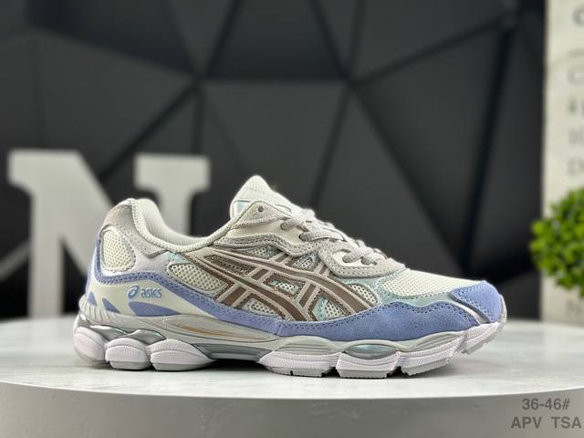 亚瑟士 Asics Gel-Nyc 纯原版本 亚瑟士运动休闲透气专业跑鞋 鞋面采用反绒皮与网布拼接 透气舒适兼具休闲时尚 结合简明的配色 展现品牌的传承及引领复