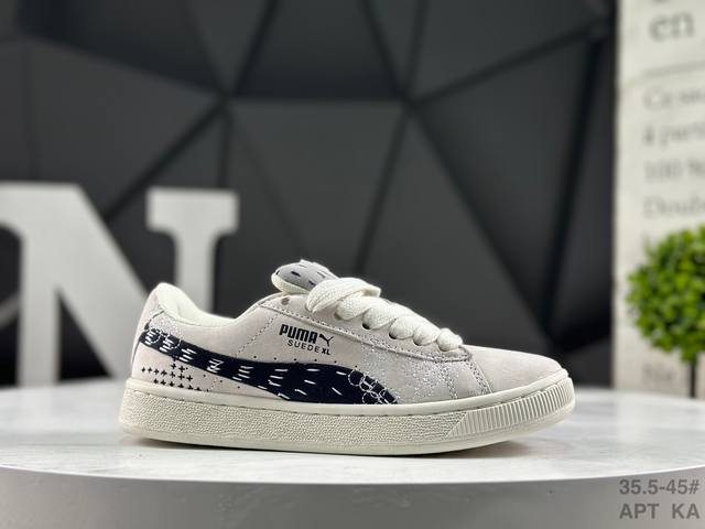 彪马 Puma Park Lifestyle Og Sneaker 公园生活方式系列低帮复古面包风百搭休闲运动板鞋 货号：395777 02 尺码：如图所示 A