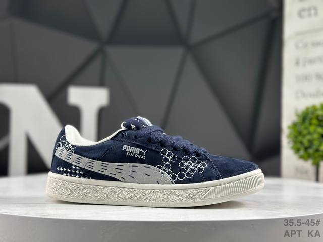 彪马 Puma Park Lifestyle Og Sneaker 公园生活方式系列低帮复古面包风百搭休闲运动板鞋 货号：395777 01 尺码：如图所示 A