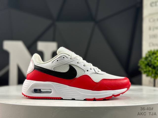 真标耐克 Nike Air Max Sc 耐克 气垫系列经典复古百搭休闲运动气垫慢跑鞋 Akc Tja 原楦原纸版开发版型 全新开发正确3层组合超轻Eva泡绵中