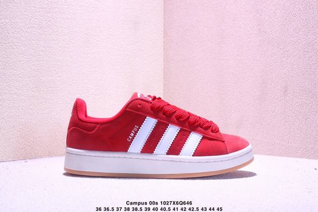 Adidas Originals Campus 00S 学院系列 面包风经典复古低帮百搭休闲运动板鞋这次 Adidas Originals 选择了以经典复古鞋型