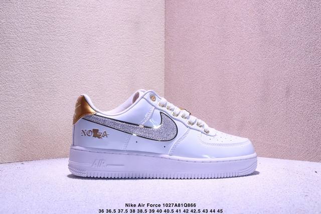 耐克 Nike Air Force 1 ’07 空军一号低帮百搭休闲运动板鞋。柔软、弹性十足的缓震性能和出色的中底设计，横跨复古与现代的外型结合，造就出风靡全球