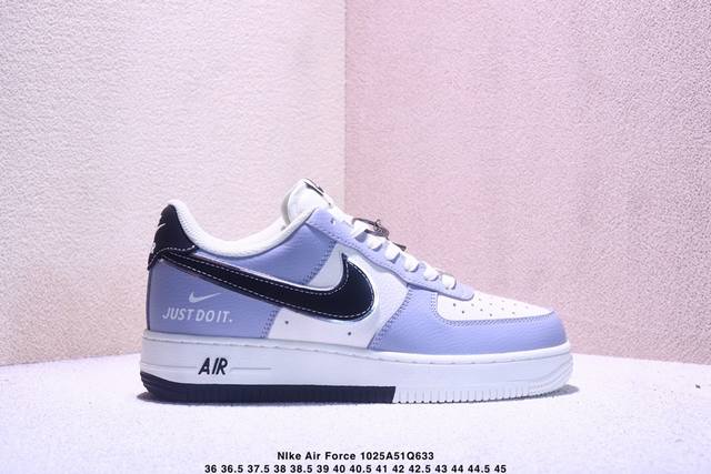 海外限量发售！公司级Nike Air Force 1 '07 Low “米黑双拼Justdoit”空军一号 低帮 运动鞋 休闲鞋 折边针车 工艺难度大 原楦头原