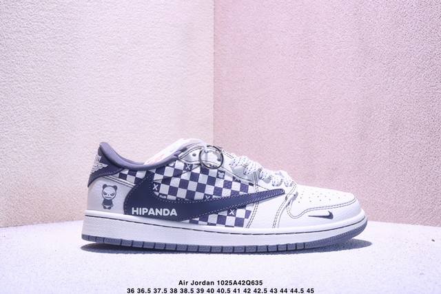 海外爆款限量发售！高端定制 Travis Scott X Fragment Design X Jordan Air Jordan 1 Low Og Sp “暴力