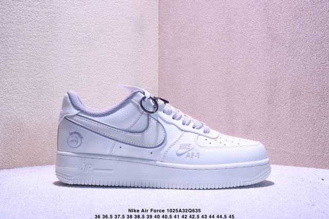 海外限量发售！公司级Nike Air Force 1 '07 Low “米白鬼脸”空军一号 低帮 运动鞋 休闲鞋 折边针车 工艺难度大 原楦头原纸板 原装鞋盒