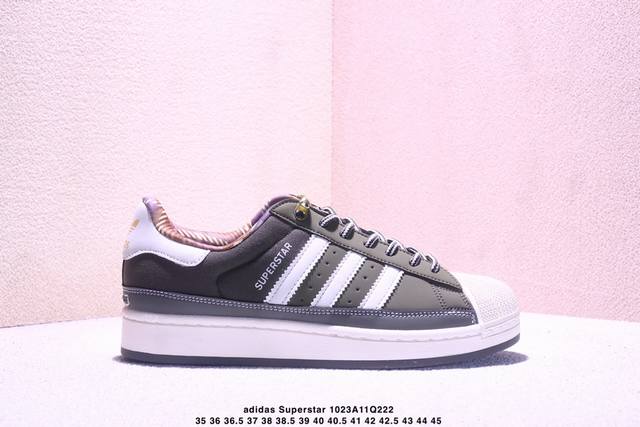 Adidas Originals Superstar 2 经典休闲 低帮 板鞋 男女同款 Xm1023Q222