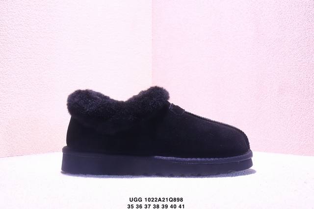 真标Ugg Tazzette 舒适柔软时尚 耐磨增高保暖 低帮雪地靴 货号:1134810 尺码:35-41 Xm1022Q898