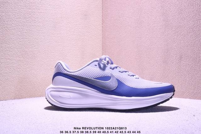 公司级Nike Revolution 8 耐克 透气 低帮 跑步鞋 兼顾迅疾外观和稳固脚感后跟覆面和中足动态支撑巧妙融合 缔造稳定顺畅的迈步体验 货号: 尺码:
