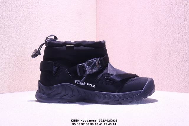 科恩Hyke X Keen Hoodzerra Nxis Wp 圆头 减震耐磨 中帮防水户外功能鞋 Keen再度携手Hyke推出全新合作鞋款 此次合作以超越出身