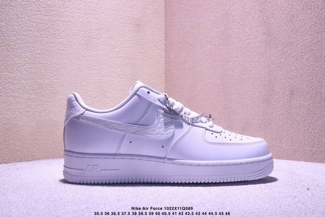 Nike Air Force 1 '07 舒适经典 低帮 板鞋 官方同步 原装级别 原楦头原纸板 打造纯正空军版型#专注外贸渠道 全掌内置蜂窝气垫 #原盒配件