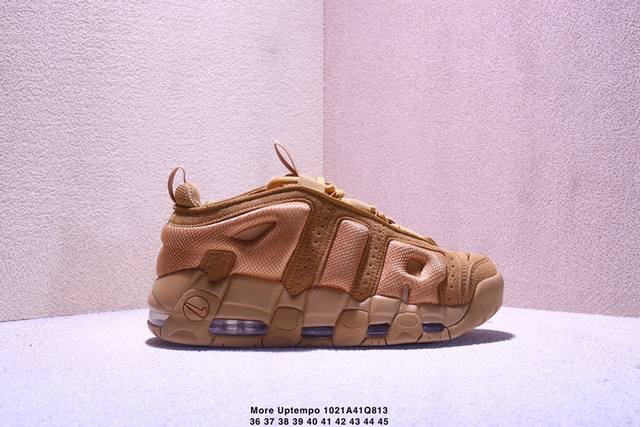 公司级Nike Air More Uptempo 皮蓬大Air 地表最强性价比版本 完美清洁度 以流行于街头的涂鸦文化为设计灵感 整体的设计风格夸张而充满魅力