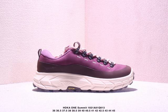 Hoka One One Tor Summit 舒适 防滑耐磨透气 低帮 徒步鞋 男女同款 Xm1021Q813