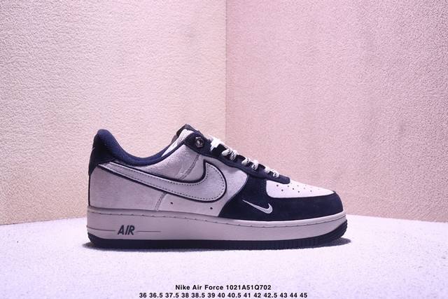 海外爆款限量发售！公司级Nike Air Force 1 '07 Low “头层猪八拼接” 空军一号 高端定制 低帮 运动鞋 休闲鞋 折边针车 工艺难度大 原楦