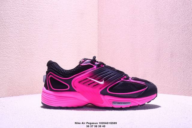 海外限售，国内首发 Nike Air Pegasus Wave 2025全新概念 舒适百搭耐磨透气低帮跑步鞋时尚厚底老爹鞋 Peg专为跑者打造的熟悉弹力脚感再度