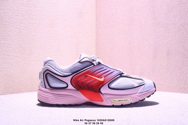 海外限售，国内首发 Nike Air Pegasus Wave 2025全新概念 舒适百搭耐磨透气低帮跑步鞋时尚厚底老爹鞋 Peg专为跑者打造的熟悉弹力脚感再度