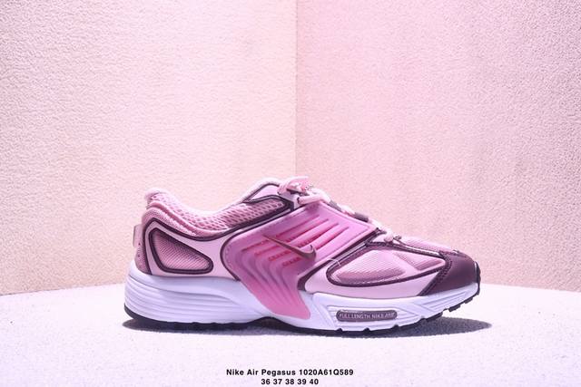 海外限售，国内首发 Nike Air Pegasus Wave 2025全新概念 舒适百搭耐磨透气低帮跑步鞋时尚厚底老爹鞋 Peg专为跑者打造的熟悉弹力脚感再度