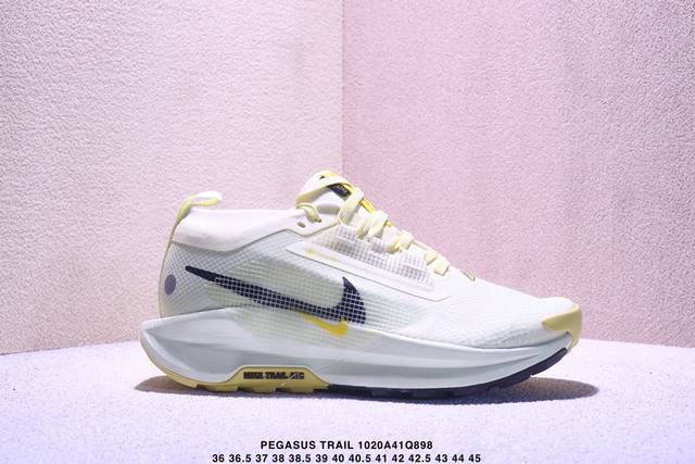 耐克 Nike Pegasustrail5 男女款越野跑步鞋夏新款耐克飞马该鞋款搭载出众回弹的 Reactx 泡绵中底，多种地面，皆可轻松驾驭。采用别致设计。上