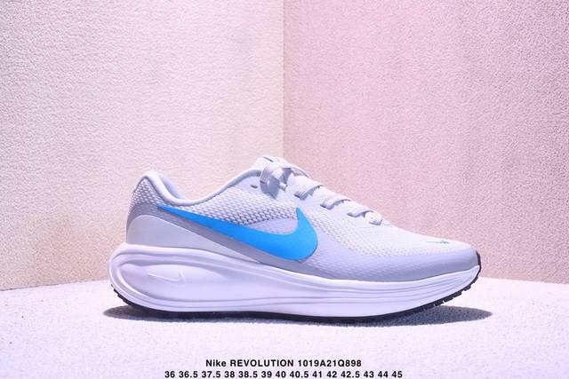 公司级Nike Revolution 8 耐克 透气 低帮 跑步鞋 兼顾迅疾外观和稳固脚感后跟覆面和中足动态支撑巧妙融合 缔造稳定顺畅的迈步体验 货号:Hj91