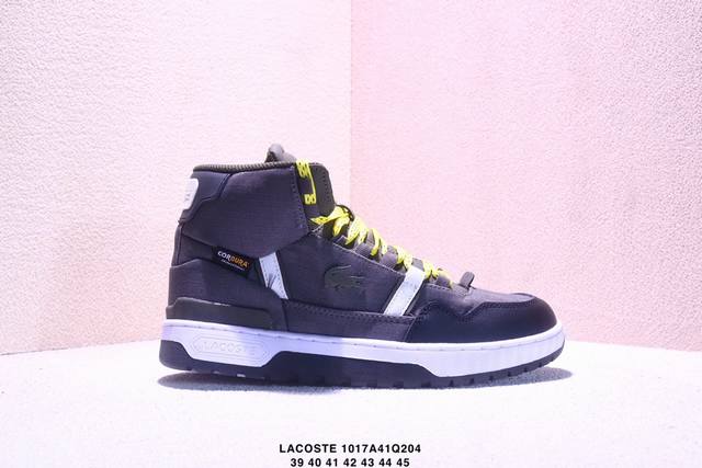 Lacoste法国鳄鱼 时尚潮流休闲 减震耐磨 低帮 板鞋 男款 绿色 Size:39～45 Xm1017Q204