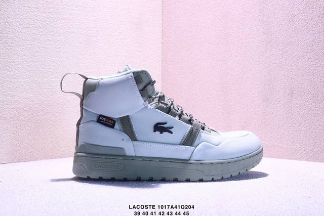 Lacoste法国鳄鱼 时尚潮流休闲 减震耐磨 低帮 板鞋 男款 绿色 Size:39～45 Xm1017Q204