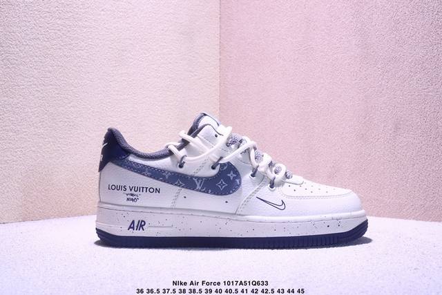 海外限量发售！公司级Nike Air Force 1 '07 Low “北面联名--夹克黑”空军一号 低帮 运动鞋 休闲鞋 折边针车 工艺难度大 原楦头原纸板