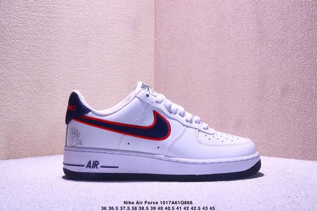 公司级：耐克Nike Air Force 1 ‘07 Low 原楦头原纸板 打造纯正空军版型 #专注外贸渠道 全掌内置蜂窝气垫 #原盒配件 原厂中底钢印、拉帮完