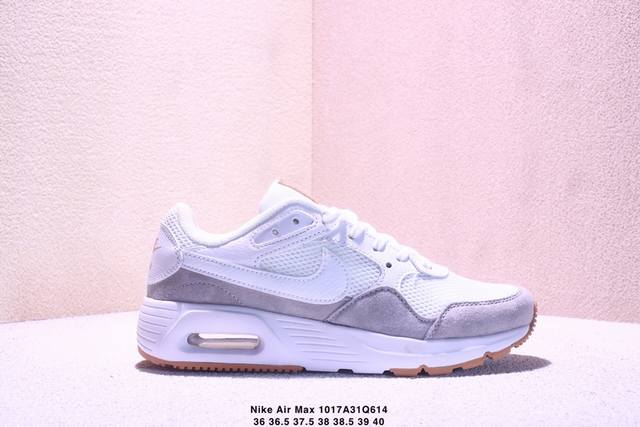Nike Air Max Sc 复古 织物合成革耐磨轻便 低帮 休闲城市通勤跑步鞋 Nike Air Max Sc拥有流畅的线条、传统的运动外观，当然还有可视的