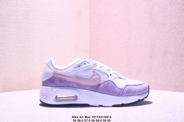 Nike Air Max Sc 复古 织物合成革耐磨轻便 低帮 休闲城市通勤跑步鞋 Nike Air Max Sc拥有流畅的线条、传统的运动外观，当然还有可视的