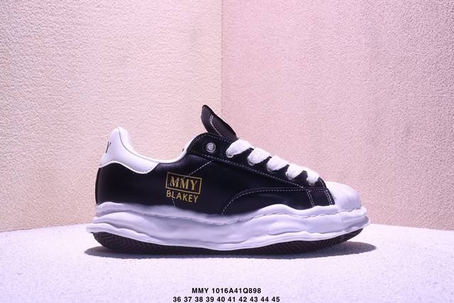 公司级余文乐挚爱单品 复古溶解风 日本概念时装设计师三原康裕品牌Mmy Maison Mihara Yasuhiro Original Sole Canvas