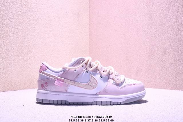 耐克 Nike Sb Dunk Low X 绑带 纯原大厂出品 极力推荐原装头层材料 独家版型蒸餾加工帶來的是更好的视觉和脚感体验大厂纯原品质出货 清洁度 电绣